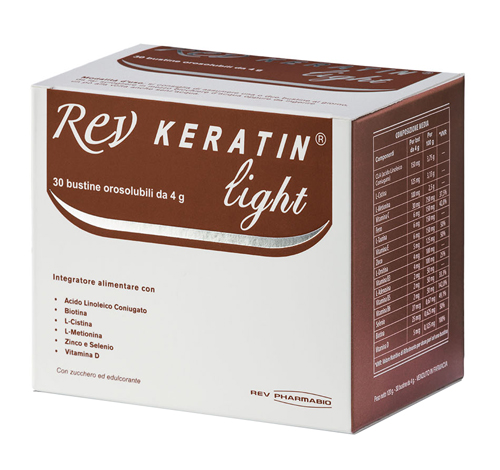 REV KERATIN LIGHT 30 BUSTE 120 G - FARMACIA33