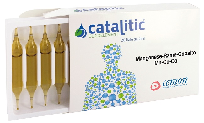 CATALITIC OLIGOELEMENTI MANGANESE RAME COBALTO MN-CU-CO- 20 AMPOLLE - FARMACIA33