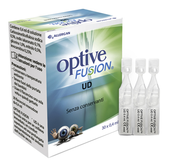 OPTIVE FUSION UD SOLUZIONE OFTALMICA STERILE 30 FLACONCINI MONODOSE 0,4 ML - FARMACIA33