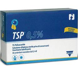 TSP 0,5% SOLUZIONE OFTALMICA UMETTANTE LUBRIFICANTE 30 FLACONCINI MONODOSE 0,5 ML - FARMACIA33