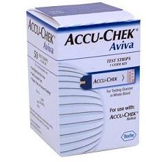 STRISCE MISURAZIONE GLICEMIA ACCU-CHEK AVIVA BRK RETAIL 50 PEZZI - FARMACIA33