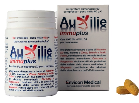 AUXILIE IMMUPLUS DEGLUTIBILE 30 COMPRESSE - FARMACIA33