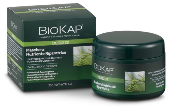 BIOKAP MASCHERA NUTRIENTE/RIPARATRICE 200 ML - FARMACIA33