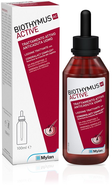 BIOTHYMUS AC ACTIVE TRATTAMENTO ATTIVO ANTICADUTA UOMO LOZIONE 100 ML - FARMACIA33