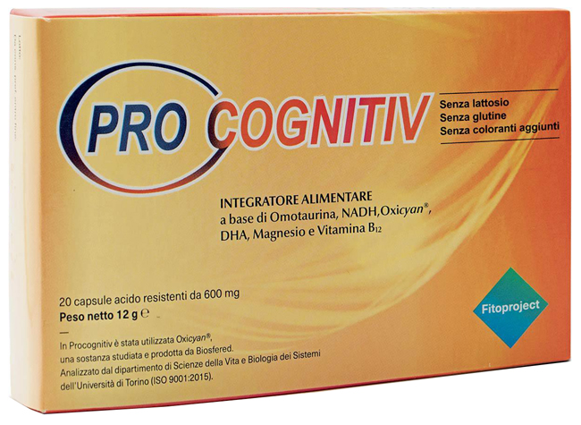 PROCOGNITIV 20 CAPSULE 12 G - FARMACIA33