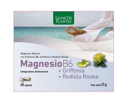 MAGNESIO B6 + GRIFFONIA + RODIOLA 60 CAPSULE - FARMACIA33