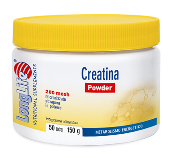 LONGLIFE CREATINA MICRONIZZATA 200 G - FARMACIA33