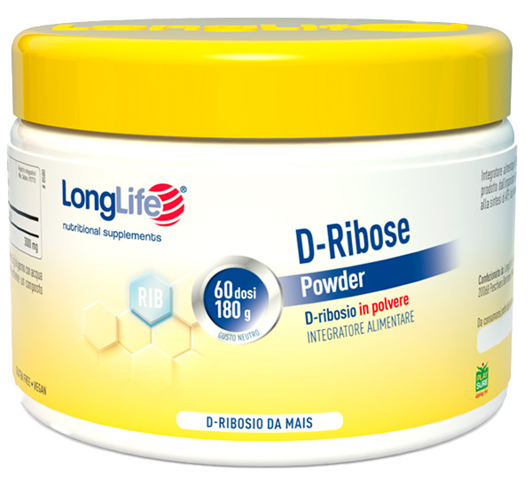 LONGLIFE D-RIBOSE POWDER 180 G - FARMACIA33