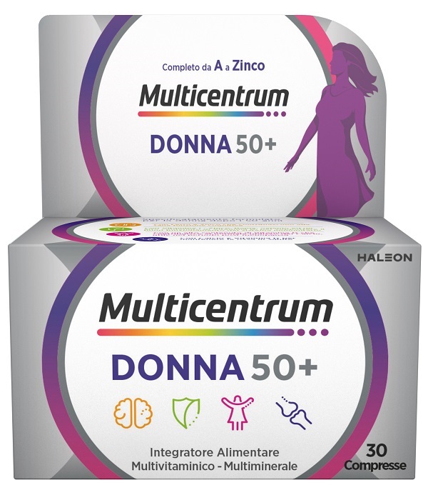 MULTICENTRUM DONNA 50+ 30 COMPRESSE - FARMACIA33