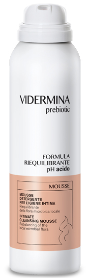 VIDERMINA PREBIOTIC MOUSSE 150 ML - FARMACIA33