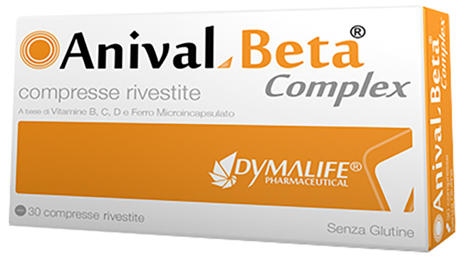 ANIVAL BETA COMPLEX 30 COMPRESSE RIVESTITE - FARMACIA33