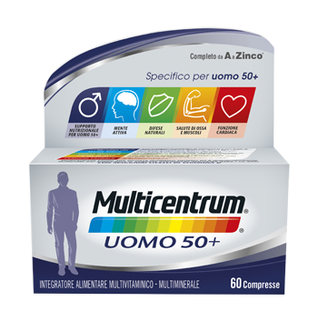 MULTICENTRUM UOMO 50+ 60 COMPRESSE - FARMACIA33