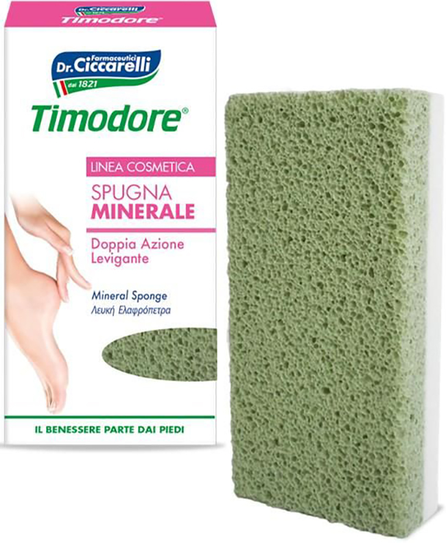 TIMODORE SPUGNA MINERALE DOPPIA AZIONE - FARMACIA33