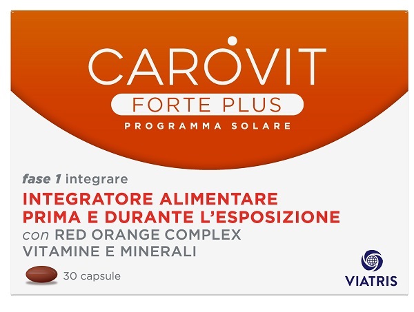 CAROVIT FORTE PLUS PROGRAMMA SOLARE 30 CAPSULE - FARMACIA33
