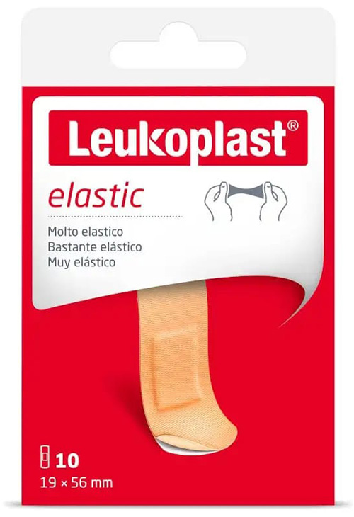 LEUKOPLAST ELASTIC 56X19 10 PEZZI - FARMACIA33