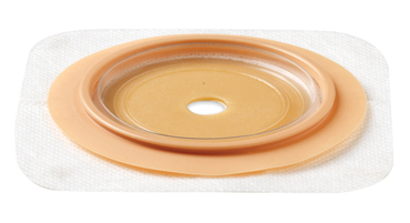 PLACCA NATURA+ PIANA RITAGLIABILE IN IDROCOLLOIDE STOMAHESIVE E CEROTTO POROSO FLANGIA 57 MM 5 PEZZI - FARMACIA33