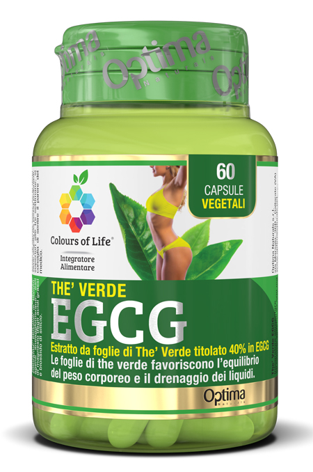COLOURS OF LIFE THE VERDE EGCG 60 CAPSULE VEGETALI - FARMACIA33