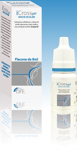 ICROSS GEL GOCCE OCULARI ACIDO IALURONICO CROSS-LINKATO 0,4% 8 ML - FARMACIA33
