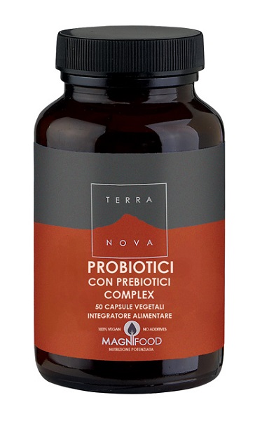 TERRANOVA PROBIOTICI CON PREBIOTICI COMPLEX 50 CAPSULE VEGETALI - FARMACIA33