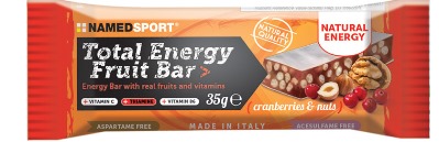 TOTAL ENERGY FRUIT BAR CRANBERRY & NUTS 35 G - FARMACIA33