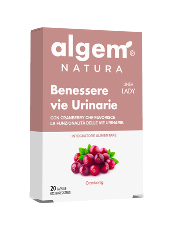 ALGEM LADY BENESSERE VIE URINARIE 20 CAPSULE 710 MG - FARMACIA33