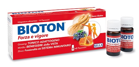 BIOTON GINSENG FORZA VIG 14 FLACONCINI - FARMACIA33