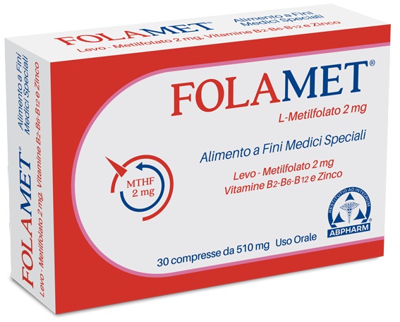 FOLAMET 30 COMPRESSE 500 MG - FARMACIA33