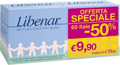 FIALE MONODOSE LIBENAR 60 PEZZI DA 5 ML - FARMACIA33