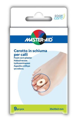 PROTEZIONE MASTER-AID IN SCHIUMA PER CALLI SPESSORE 3 MM 9 PEZZI - FARMACIA33