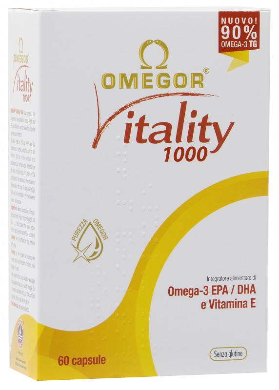 OMEGOR VITALITY 1000 60 CAPSULE MOLLI - FARMACIA33
