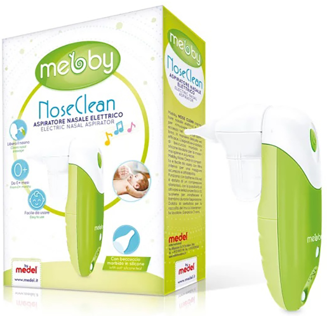 MEBBY NOSE CLEAN ASPIRATORE NASALE ELETTRICO 1 PEZZO - FARMACIA33