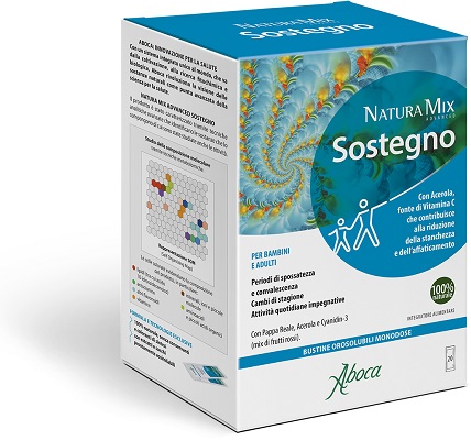 NATURA MIX ADVANCED SOSTEGNO OROSOLUBILE 20 BUSTINE - FARMACIA33