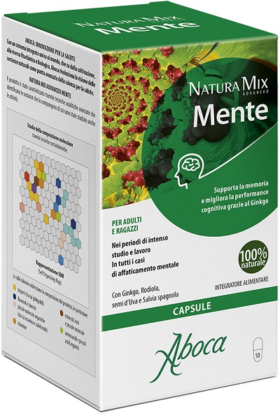 NATURA MIX ADVANCED MENTE 50 OPERCOLI - FARMACIA33