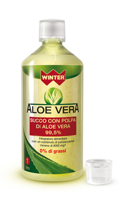 WINTER ALOE VERA SUCCO E POLPA 1 LITRO - FARMACIA33