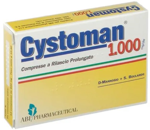 CYSTOMAN 1000 12 COMPRESSE - FARMACIA33