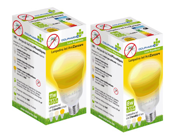 COLPHARMA LAMPADINA LED ANTIZANZARA 11 WATT - FARMACIA33