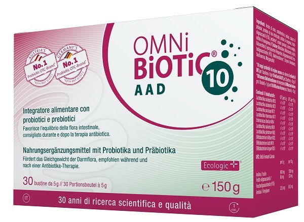 OMNI BIOTIC 10 AAD 30 BUSTINE 5 G - FARMACIA33