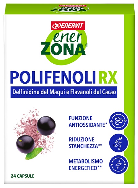 ENERZONA POLIFENOLI RX 24 CAPSULE - FARMACIA33
