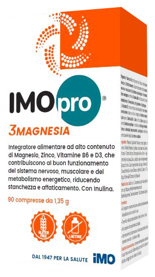 IMOPRO 3 MAGNESIA 90 COMPRESSE - FARMACIA33